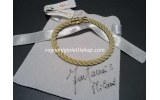 Bracciale Corda Argento dorato